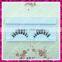 Human hair strip false eyelashes with hand made