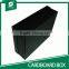 WHOLESALE LUXURY BLACK CARDBOARD SHOES PACKAGING BOX WITH UV VARNISHED