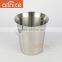 Personalized stainless steel cooler bucket/mental ice bucket/insulated ice cooler bucket