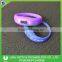 Motion Sensor LED Light Silicone Wristband Fashion Charm Women Silicone Bracelet