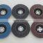 Calcined alumina flap disc Fiber glass backing for metal