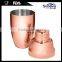250ml Bacardi Cocktail Shaker Mini, Custom Logo Copper Plated Cocktail Shaker Professional