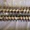 double conical twin screw barrel