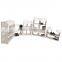Plastic material easy cleaning combination standing shoe holder