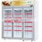 New Design factory supply glass door display cooler display freezer for supermarket