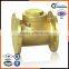 Hot sell 1" brass sewage check valve types brass valve