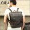 Vintage Leather Briefcase 2-in-1 Leather School Bag Backpack