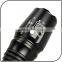 7-mode 1600 lumen focus zoom led torch flashlight 2pc 18650 battery rechargeable led torch