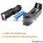 Warranty 1 Year SK68 3 Mode Cree q5 Led Rechargeable 14500 Battery 1 AA Zoom Flashlight Convex Lens Mini Led Flashlight Torch Quality Choice