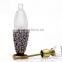 Vintage Perfume Atomizer Bottle Glass Metal Material Europe Popular Crystal Glass Bottle