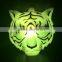 2015 hot led flashing toy tiger with ball chain necklace