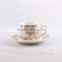 Fine Bone China Porcelain 12pcs Coffee Cup Set Manufacturer Wholesale