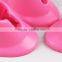 2015 pink color plastic base nail polish bottle holder