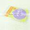 Colorful flower shape reusable plastic cups lids