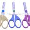 Shears student engraved scissors with color plastic handles