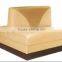 half round fast food restaurant furniture booth seating HDBS410                        
                                                Quality Choice