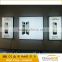 Customized frameless advertising backlit LED display fabric light box aluminum outdoor textile wall light box