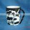 3D guitar handle musical craft ceramic mug