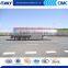CIMC 3-axle 45m3 fuel tanker /Aluminium Alloy fuel tank semi-trailer