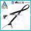 Promotional cheap zipper lanyard with soft pvc puller