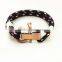 Colorful OEM good quality lock mens cicret bracelet 2015 for men