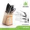 Top quality new design bech wooden knife block