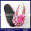 Ladies Sock Leopard Cheetah Coral Fleece Terry Flat Indoor Ballerina Slippers With Satin Bow                        
                                                Quality Choice