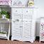 furniture high gloss shoes rack with drawer