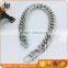 Stainless Steel Medieval Gothic Curb Cuba Chain Bracelet