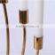 2015 Metal Craft Candle Holder in Gold Color for Home Decorations                        
                                                Quality Choice