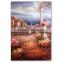 ROYIART landscape Mediterranean oil painting on canvas #0080