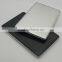 2015 Hot selling super thin credit card power bank 6mm for iPhone and smartphone inbuilt charging cable