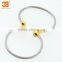 Stainless Steel Metal 2pcs Magnets Fashion Bangle for Gift