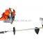 Portable gasoline grain combine harvester