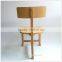 TDSM-33-4 QVB HANGZHOU JIANDE TONGDA BIRCH WOOD FRAME NATURE COLOR PLYWOOD SEAT+PLYWOOD BACK DININING CHAIR