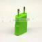 custom phone charger 5v 2.4a wall mounted travel charger ce fcc rohs