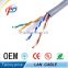 UTP/ FTP /SFTP cat 5e cat6 cable 1000ft good price per meter