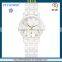 FS FLOWER - Womens Elegance Series White Ceramic Watch Case Band Grade Quality Watches