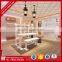 Factory direct sale wooden clothes shop counter table design