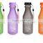 Manufacturers Custom Unbreakable Leak-proof Plastic Portable Soda Bottles Frosted