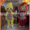 custom plush professional cartoon character mascot / plush mascot costumes for adults for performance/ promotion