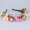 factory directly cheap flower hair band.handmade fashion hair jewelry accessory