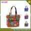 China product unique design owl animal fancy printing women waxed canvas handbag