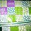 Eco friendly waterproof beautiful green table cover