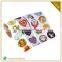 New Designe Adhesive Cartoon Sticker Printing With Printed Labels