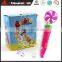 Umbrella Shape Windmill Blow Bubble Water Toy