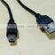 Hot selling usb male to micro mini usb cable charging and date
