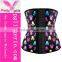 Cheap sale Black Faux Leather waist slimming corset Ladies Waist Training Sexy Corset