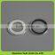 Hot sell transparent empty plastic coin capsules with ring