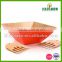 Square Salad Bowls set with color painting